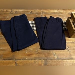 Navy blue 8R boys pants.